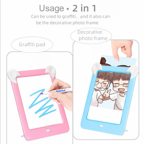 2 في 1 تعليميّ لوح لعبة 9 بوصة قابل للمسح ثلاثية الأبعاد lcd led لوح للرسم لوح إلكترونيّ للأطفال - Product Image 6