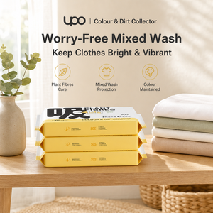 UPO Lifestyle Feuilles anti-décoloration pour le linge, absorbantes de couleurs, pour le lavage de vêtements mélangés - Product Image 2