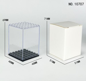 Cajas de Exhibición para Figuras de Juguete, en Oferta, Caja de Exhibición Transparente a Prueba de Polvo para Minifiguras de Bloques de Construcción, Juego de Bloques de Construcción - Product Image 3