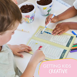 Kit de Jardinage Créatif pour Enfants : Pot de Coloriage DIY, Cadeau Idéal - Garden Republic Jnr <span class=keywords><strong>Crayola</strong></span> Color & Plant Starter Kit - Product Image 4