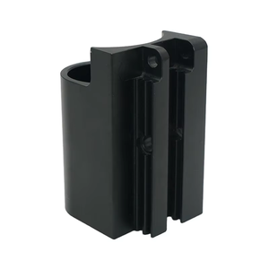 Base de Posicionamiento de Aluminio Negro para Mecanizado CNC Personalizado, Fresado de 5 Ejes, Repuesto para Motocicletas de Carreras, Prototipo - Product Image 6