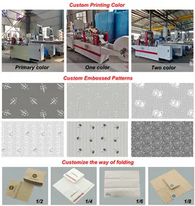 New Machine Business Tissue Paper Napkin Cutting Machine Serviette Cutting Machine