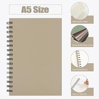 Offre Spéciale A5 Agenda mensuel planificateur cahier 52 semaines hebdomadaire quotidien spirale organisateur Transparent PP calendrier Offre Spéciale cahier
