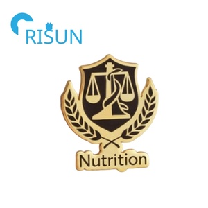 Broche de nutrición personalizado Pin graduados médicos Pin insignia joyería regalo Metal vegetal dietista esmalte Pin para nutricionista - Product Image 5