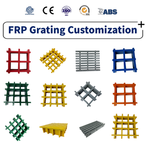 Grille en PRV à <span class=keywords><strong>prix</strong></span> compétitif, directement de l'usine, antidérapante et résistante à la corrosion pour sols industriels - Product Image 4