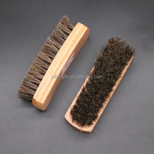 Spazzola per scarpe con manico in legno di alta qualità, - Product Image 2