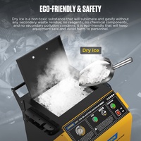 Máquina de Limpieza de Cilindros Hts708, Ahorradora de Combustible, Limpiador de Carbono para Motor de Coche, Limpiador con Hielo Seco