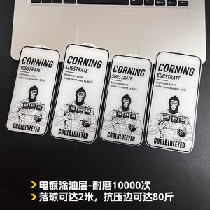 3D Corning Glass HD Datenschutz 9H Displays chutz folie Schnelle, einfache Installation Langlebige 6,7-Zoll-Folie für iPhone 16 Pro Max Handy - Product Image 5