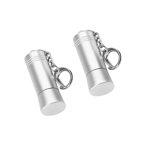 Cerradura de seguridad para ganchos de exhibición, 100 unidades, de plástico rojo, antirrobo, para comercios minoristas - Product Image 3