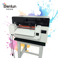 Nueva Impresora UV Plana de Rodillo a Rodillo 4050 Mini para Cuero con Cabezales XP600/DX7, para Materiales Flexibles, de PVC y de Tipo Egg, Automática, de Doble Cabezal y Alta Velocidad