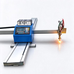 Découpeuse plasma CNC portable 220V certifiée CE, compatible AutoCAD DXF, machine de découpe de tôles - Product Image 1