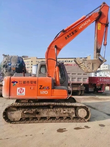 รถขุดมือสองฮิตาชิ ZX120 ขนาด 12 ตันจากญี่ปุ่น เครื่องจักรฮิตาชิ ZX120 สำหรับงานก่อสร้าง - Product Image 1