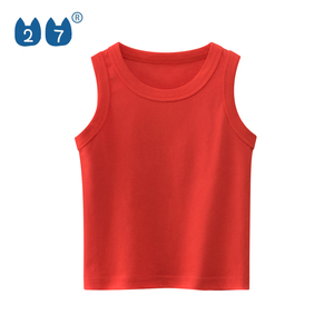 Vente chaude, débardeur sans manches en coton pour garçon, design simple, débardeur sans manches pour garçon - Product Image 6