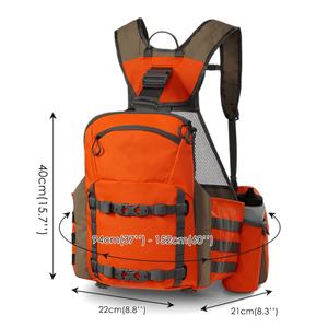 Gilet de chasse de qualité supérieure, fantastique qualité, gilet de chasse en forêt, gilet de chasse pour la vente en ligne, gilet de chasse orange - Product Image 3