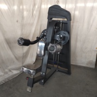 Appareil de musculation professionnel réglable pour l'entraînement des dos, de la poitrine et des jambes (machine à flexions couchées) pour la musculation et le fitness