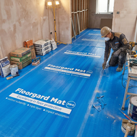Film de protection pour tapis, auto-adhésif, en plastique résistant, pour la peinture, le déménagement, la construction et la rénovation