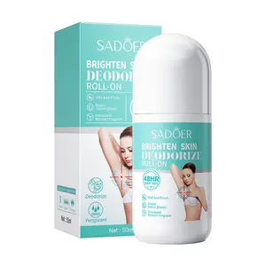Wholesale Sadoer 50ml Quick Dry Natural Fresh Smell Roll-On Underarms Brighten Skin Deodorize