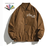 Conception personnalisée OEM votre propre logo Vestes d'extérieur pour hommes Veste d'entraîneur en nylon