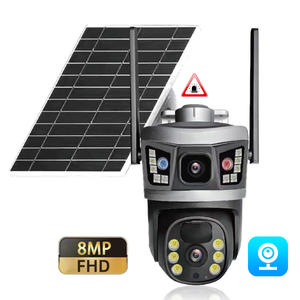 Caméra <span class=keywords><strong>de</strong></span> <span class=keywords><strong>surveillance</strong></span> solaire à vision nocturne avec objectif grand angle, produits les plus vendus, 4G, 6MP, pour <span class=keywords><strong>la</strong></span> sécurité des magasins - Product Image 1