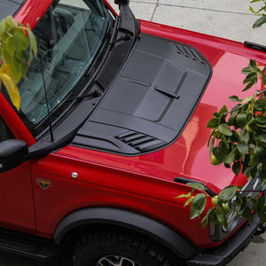 NEWWIND Décoration de couvercle de soupape de capot moteur ABS de haute qualité pour accessoires de voiture Ford Bronco 21-23 - Product Image 3