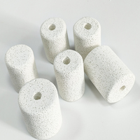 Bouchons en céramique d'alumine pour fours à haute température, filtre en mousse céramique poreuse Al2O3, tige, bloc, bouchon