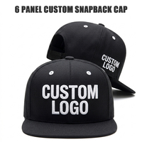 Gorras Personalizadas al por Mayor, Ecológicas, para Exteriores, con Logotipo Bordado en 3D, 6 Paneles, Visera Plana, Corona Rígida, Cierre a Presión
