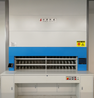 Sistem Penyimpanan Carousel Vertikal dengan Kapasitas 500kg dan Lapisan Powder Coating