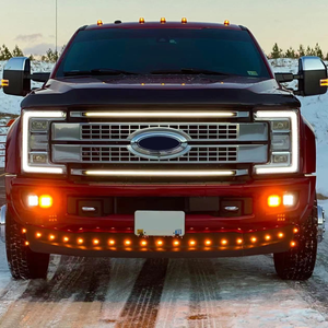 Feu arrière de voiture, camion, moto 12V, feu de freinage, feu de position latéral, feux d'avertissement avant et arrière, pour pick-up, VTT, bateau - Product Image 3