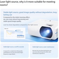 Projecteur de conférence laser BenQ LW655C, nouveau modèle HD haut de gamme pour usage professionnel (4000 lumens, puce 065 grande taille, 1080p DLP)