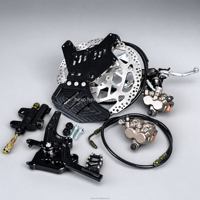 Nouveau support double étrier + rotor arrière 240 mm + ensemble frein et étrier arrière UB - en alliage d'aluminium compatible avec Sur Ron Ultra Bee