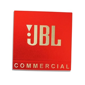 Placas de Identificación Metálicas Personalizadas, Letras Plateadas en Relieve, Grabado, Anodizado, Fundición, Etiqueta Metálica con Logotipo para Cajas de Sonido, Etiquetas de Marca - Product Image 5