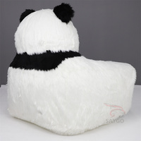Nouveau Style mignon gonflable en peluche bébé Animal canapé chaise Panda canapé longue peluche Panda canapé-lit avec conception animale pour vivre