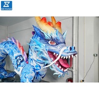 Modèle de dragon gonflable géant personnalisé pour la publicité commerciale, les festivals en plein air et la décoration d'événements