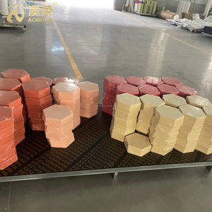 Phòng trang trí thiết kế sóng 3D rãnh cong Acoustic vật nuôi cảm thấy 3D tấm Tường (vỏ và thanh) cách âm tấm Tường - Product Image 6