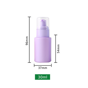 Vente en gros de flacons de lotion en verre coloré de 30 ml, emballages cosmétiques pour crème isolante <span class=keywords><strong>BB</strong></span>, crème solaire, fond de teint, flacon d'essence - Product Image 3