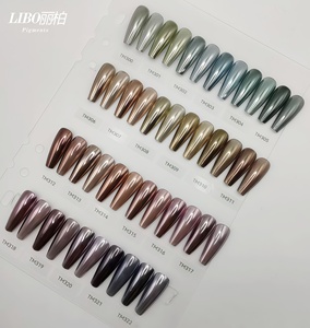 Poudre de chrome magique de style turc LIBO, poudre fine pour ongles, effet miroir chromé métallique - Product Image 5