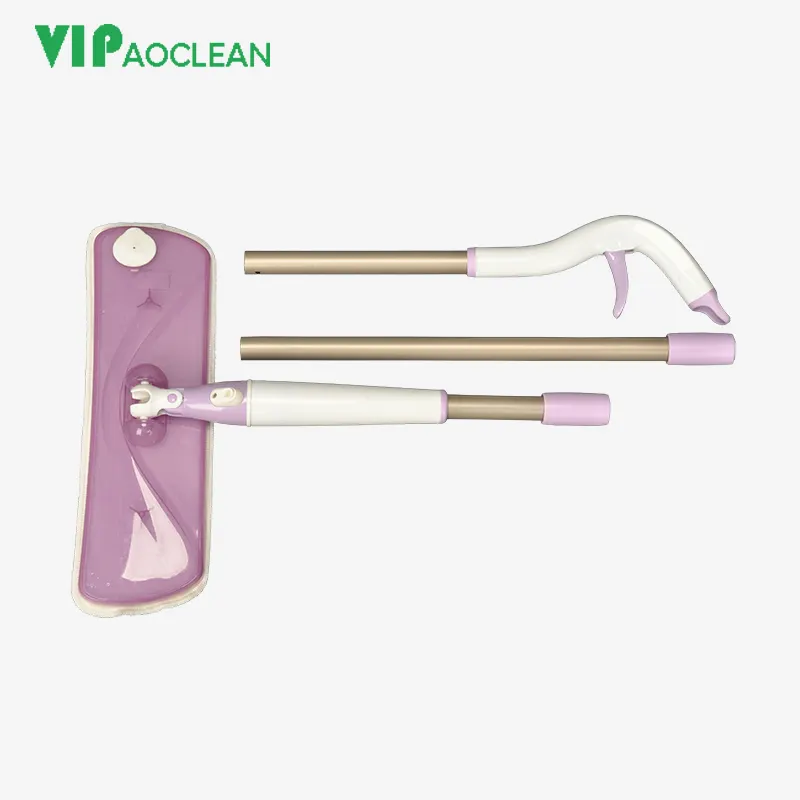 VIPaoclean 360 Vadrouille rotative à main libre pour le nettoyage des sols plats VIPaoclean