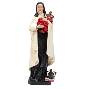 Artesanía de Resina Yu Yan Personalizada, Pintada a Mano, Della Madonna, Santa <span class=keywords><strong>Teresa</strong></span>, Arte Religioso Católico, Coleccionable de Navidad, Decoración del Hogar - Product Image 3