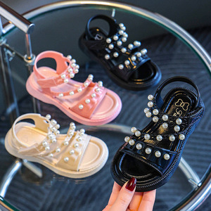 Nuovi sandali per bambini stagione estiva ragazze e ragazzi moda antiscivolo fondo morbido <span class=keywords><strong>scarpe</strong></span> per bambini - Product Image 1