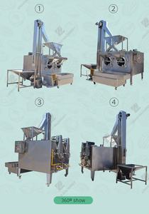 Tambour automatique Séchage rotatif Sésame Tournesol Graines de citrouille Fève de cacao Torréfaction d'arachides Machine électrique de torréfaction de graines de noix de terre - Product Image 4