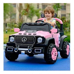 Kids Electric Control Car Dual 390 Motor 12V7Ah Battery <b>Panel</b> App Access Music <b>Light</b> Flash Shock Tire Ages 2-4 Plastic - Product Image 4