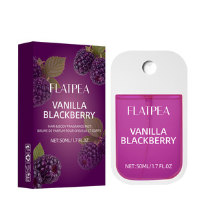 Best-selling Blackberry Floral <b>Aromatic</b> Alcohol-Free Card <b>Perfume</b> Spray 50ml - Long-lasting fragrance retention - Product Image 1