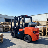 Chariot élévateur diesel de qualité export, 3 tonnes, 3,5 tonnes, 5 tonnes, moteur Euro 3, Euro 5, EPA, pour la logistique d'entrepôt, à vendre