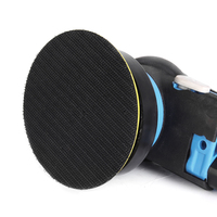 Ponceuse orbitale pneumatique aléatoire de 4 pouces avec moteur à palettes rotatives MK-14, 12000 tr/min, diamètre de 5 mm, aspiration intégrée pour le travail du bois
