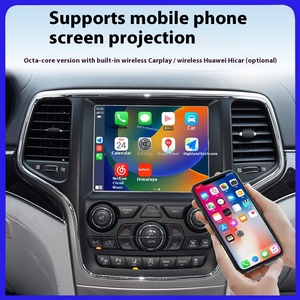 Adecuado para Jeep Grand Cherokee 2014-2017, <span class=keywords><strong>Android</strong></span>, Control Central, pantalla grande, navegación, reproductor de Radio para coche, Multimedia - Product Image 3