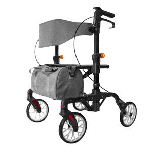 High Quality CE Certified Lightweight Rollator Portable Travel <strong>Walker</strong> Height Adjustable Armrests <strong>Seat</strong> <strong>for</strong> Elderly Home Hospital - Product Image 1