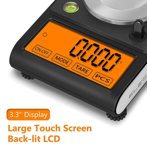 Digitale Zakschalen Voor Gouden Sieraden Lcd Led Display 20G 50G 100G Capaciteit 0.001G Nauwkeurigheid Plastic Materiaal Oem Odm Ondersteund - Product Image 6