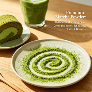 Poudre de Matcha <span class=keywords><strong>pour</strong></span> Latte, Matcha de Qualité Cérémoniale, Poudre de Thé <span class=keywords><strong>Vert</strong></span> <span class=keywords><strong>pour</strong></span> Perdre du Poids avec Bouteille en Verre Étoilé - Product Image 5