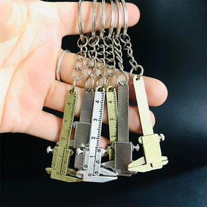 Xách Tay Mini Vernier <span class=keywords><strong>Caliper</strong></span> Với Keychain Kẽm Hợp Kim Kim Loại Vòng Cai Trị Đo Đo Công Cụ Cho Phụ Kiện Phần Cứng - Product Image 6