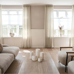 Rideau transparent sur mesure, rideaux blancs intelligents très populaires pour le salon, prix de gros d'usine - Product Image 3